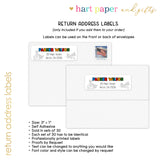Superhero Thank You Note Card Stationery • Fill in Blank, Lined or Blank Cards