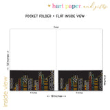 Superhero Personalized 2-Pocket Folder