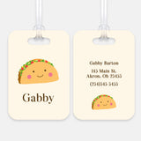 Taco Luggage Bag Tag