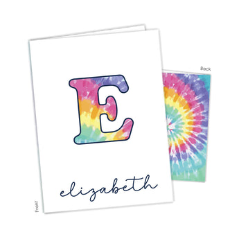 Rainbow Tie Dye Personalized 2-Pocket Folder