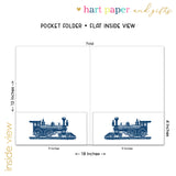 Train Personalized 2-Pocket Folder