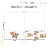 Sea Turtle Personalized 2-Pocket Folder
