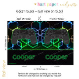 Video Game Personalized 2-Pocket Folder