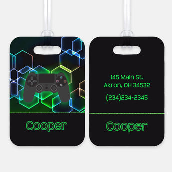 Video Game Luggage Bag Tag