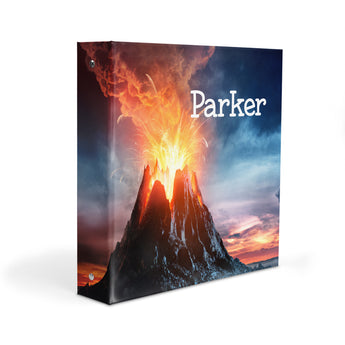 Volcano Personalized 2" 3 Ring Binder