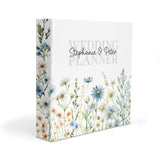 Wildflower Wedding Bridal Personalized 2" 3 Ring Binder