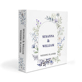 Wildflower Arch Wedding Bridal Personalized 2" 3 Ring Binder