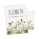 WildFlowers Personalized 2-Pocket Folder
