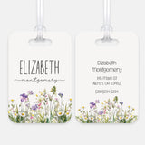 WildFlowers Luggage Bag Tag
