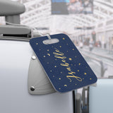 Stars Moon Space Luggage Bag Tag