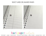 Pineapple Hearts Personalized Notebook or Sketchbook School & Office Supplies - Everything Nice