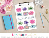 Rainbow Agate Geode Personalized Clipboard School & Office Supplies - Everything Nice