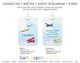 Airplane Luggage Bag Tag School & Office Supplies - Everything Nice