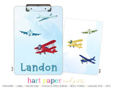 Airplane Personalized Clipboard School & Office Supplies - Everything Nice