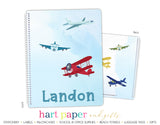 Airplane Personalized Notebook or Sketchbook School & Office Supplies - Everything Nice