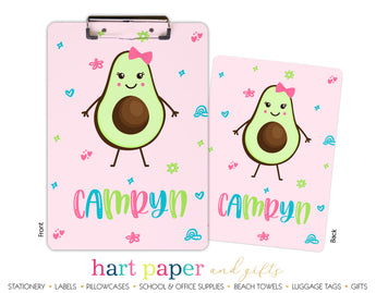 Avocado Personalized Clipboard School & Office Supplies - Everything Nice