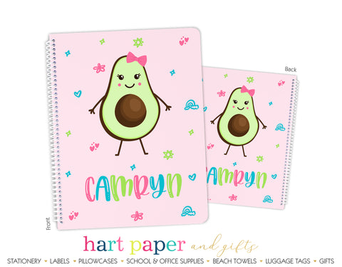 Avocado Personalized Notebook or Sketchbook School & Office Supplies - Everything Nice
