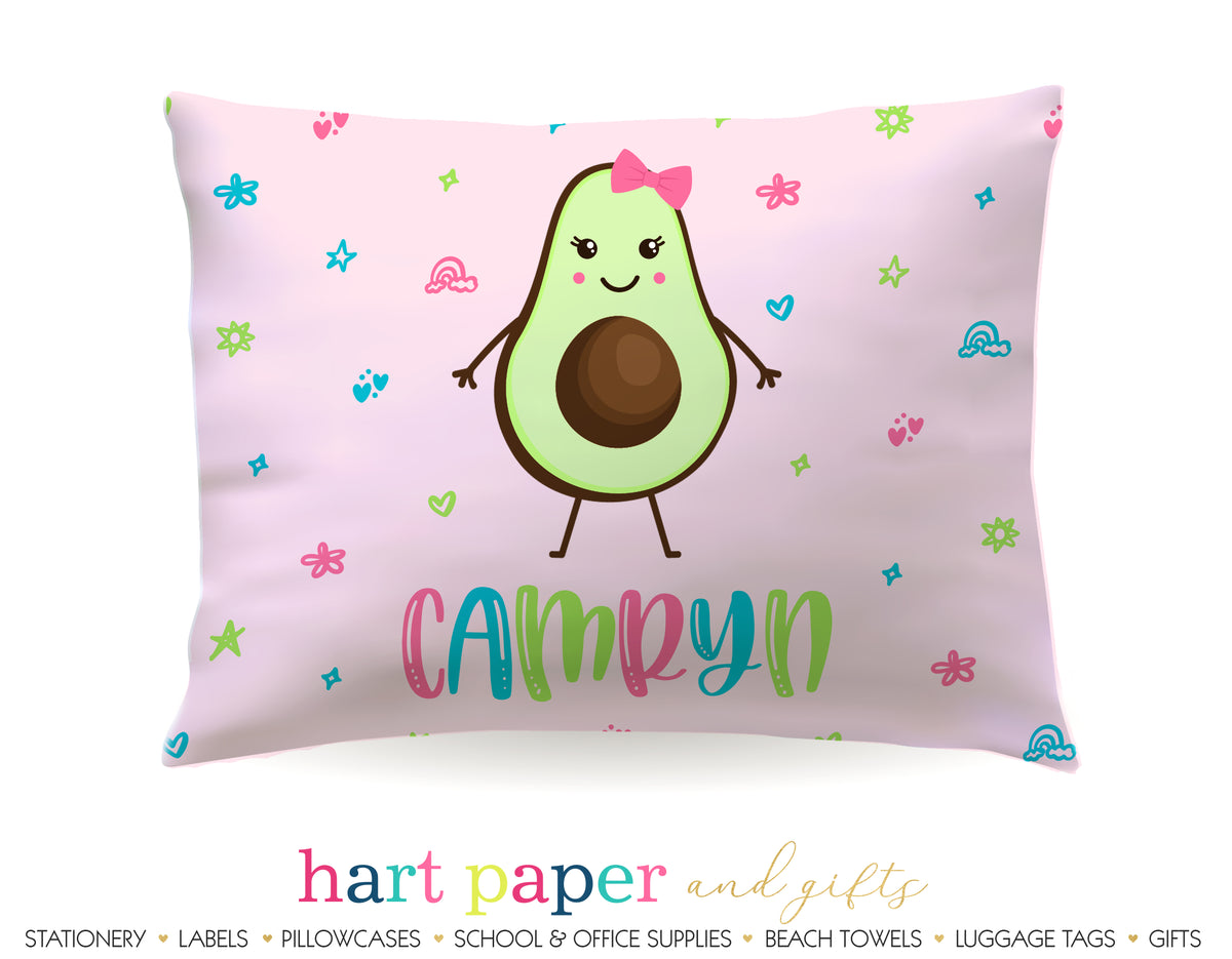 Avocado Personalized Pillowcase Pillowcases - Everything Nice