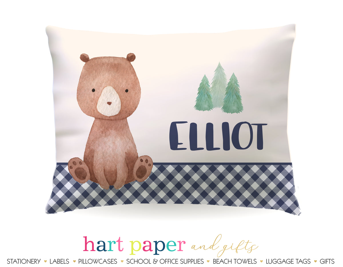 Teddy Bear Personalized Pillowcase Pillowcases - Everything Nice