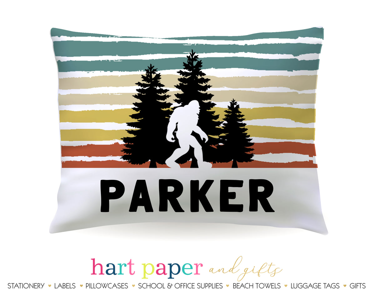Big Foot Personalized Pillowcase Pillowcases - Everything Nice