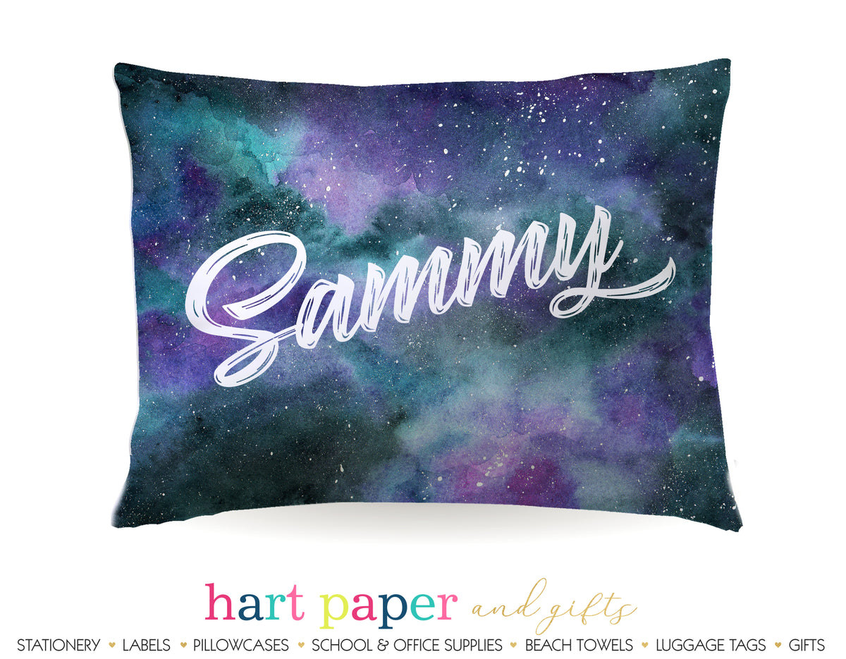 Galaxy Stars Space Celestial Personalized Pillowcase Pillowcases - Everything Nice