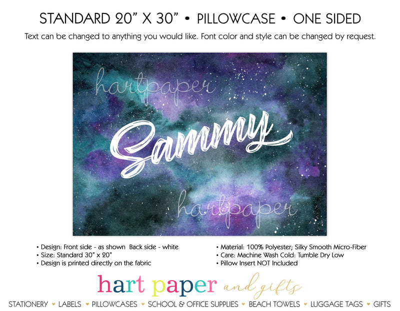 Galaxy Stars Space Celestial Personalized Pillowcase Pillowcases - Everything Nice