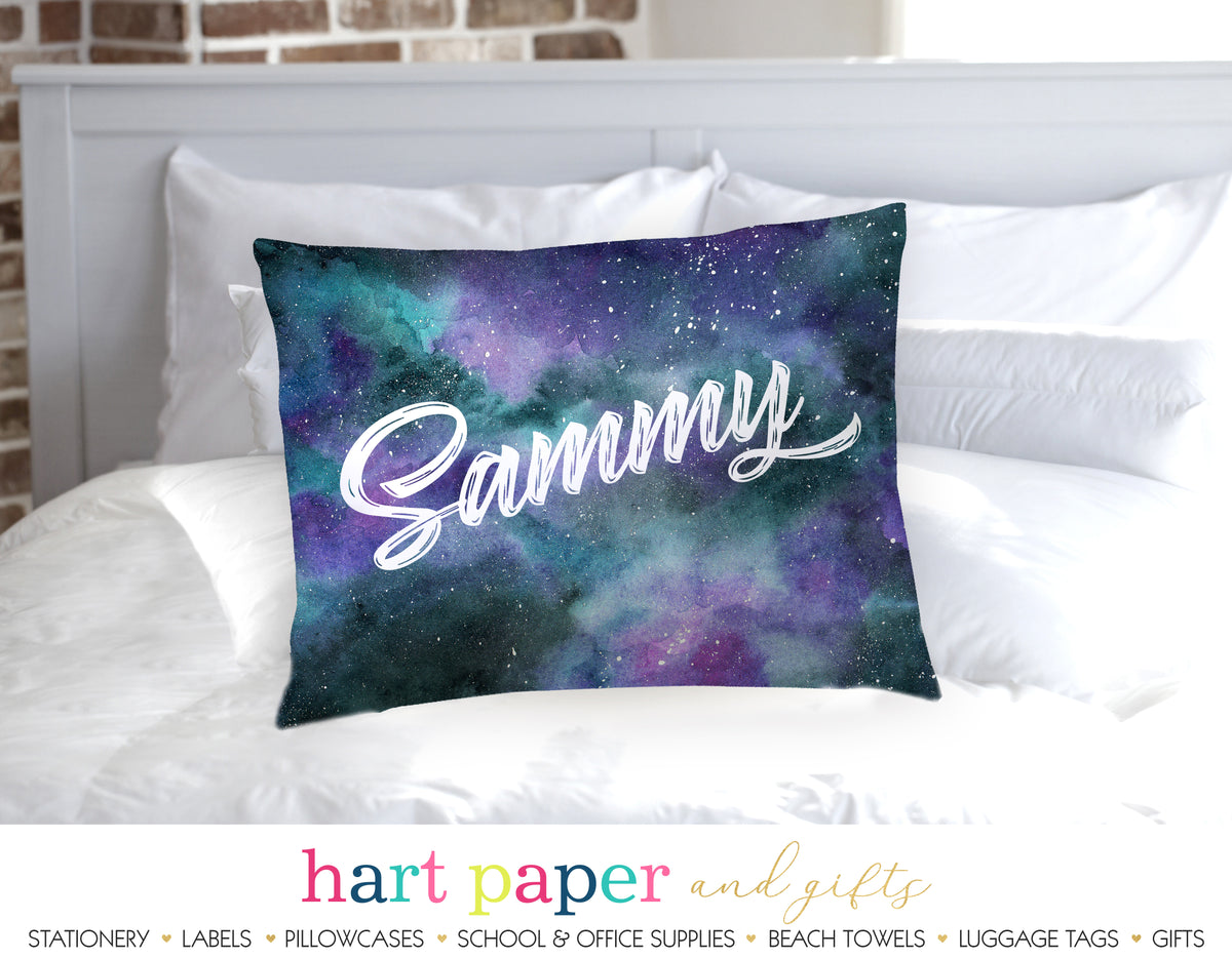 Galaxy Stars Space Celestial Personalized Pillowcase Pillowcases - Everything Nice