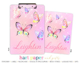 Butterfly Personalized Clipboard School & Office Supplies - Everything Nice