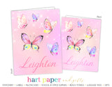 Butterflies Personalized 2-Pocket Folder School & Office Supplies - Everything Nice
