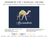 Camel Personalized Pillowcase Pillowcases - Everything Nice
