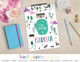 Camping Personalized Clipboard School & Office Supplies - Everything Nice