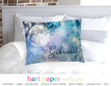 Moon Galaxy Stars Space Celestial Personalized Pillowcase Pillowcases - Everything Nice