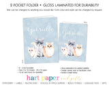Cat Kitten Personalized 2-Pocket Folder School & Office Supplies - Everything Nice