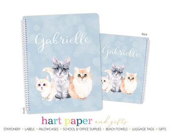 Cat Personalized Notebook or Sketchbook School & Office Supplies - Everything Nice