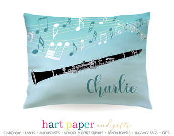 Clarinet Personalized Pillowcase Pillowcases - Everything Nice