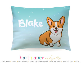 Corgi Dog Personalized Pillowcase Pillowcases - Everything Nice