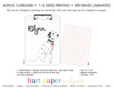 Dalmatian Dog Personalized Clipboard School & Office Supplies - Everything Nice