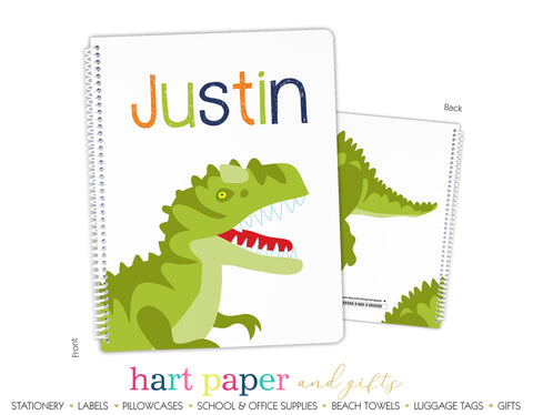 Dinosaur Personalized Notebook or Sketchbook School & Office Supplies - Everything Nice