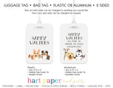 Dogs Luggage Bag Tag School & Office Supplies - Everything Nice