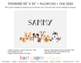 Dogs Personalized Pillowcase Pillowcases - Everything Nice