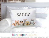 Dogs Personalized Pillowcase Pillowcases - Everything Nice