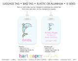 Dolphin Luggage Bag Tag School & Office Supplies - Everything Nice