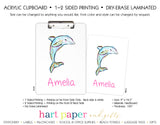 Dolphin Personalized Clipboard School & Office Supplies - Everything Nice