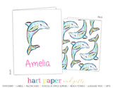 Dolphin Personalized 2-Pocket Folder School & Office Supplies - Everything Nice