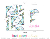 Dolphin Personalized Notebook or Sketchbook School & Office Supplies - Everything Nice