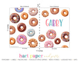 Donuts Personalized Notebook or Sketchbook School & Office Supplies - Everything Nice