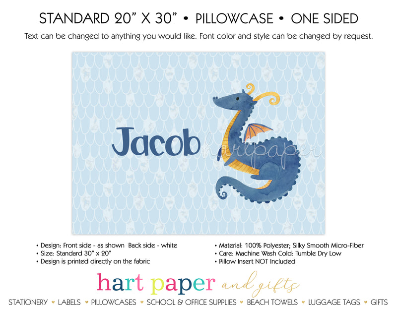 Dragon Personalized Pillowcase Pillowcases - Everything Nice