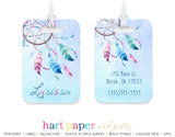 Dreamcatcher Dream Catcher Luggage Bag Tag School & Office Supplies - Everything Nice