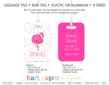 Pink Flamingo Luggage Bag Tag School & Office Supplies - Everything Nice