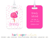 Pink Flamingo Luggage Bag Tag School & Office Supplies - Everything Nice